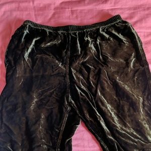 Vintage olive velvet pants